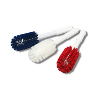Cleanroom Brush, 4"x16", Red by Cleanroom World