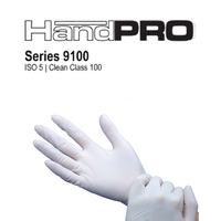 Cleanroom Gloves, HandPRO, Nitrile, Accelerator Free, Sulfur Free, Powder Free, XS-2XL By Cleanroom World