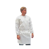 Wrap Around Isolation Gowns, Kappler Provent 7000, Liquid Resistant, Knit Cuffs, S-XL by Cleanroom World