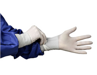 Nitrile Cleanroom Gloves, 6 Mil, Accelerator Free, Sulfur Free, ISO 8, XS-XL, 100/Bag- 10 Bags/Case, HG-7900