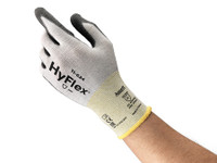 Hyflex Gloves, Cut Resistant, Knitted, Palm Coated Polyurethane By Cleanroom World