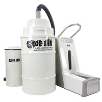 Shoe Inn Automatic Shoe Cover Remover, ABS Plastic and Powder-coated Steel Construction by Cleanroom World