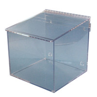 PETG Material, Sloped Lid, Wall Bracket Included, 1 Per Case By Cleanroom World