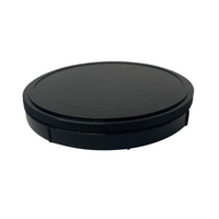 ESD Single Wafer Shipper, 3" (76mm), Black Polypropylene, Sold in Pack of 10 By Cleanroom World