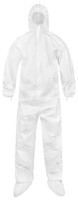 Sterile Coveralls, Attached Hood and Boots, Elastic Wrists/Ankles, Cleanroom Processed, Individually Packaged By Cleanroom World