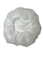 Bouffant Caps 32", White, Polypropylene, Cleanroom By Cleanroom World