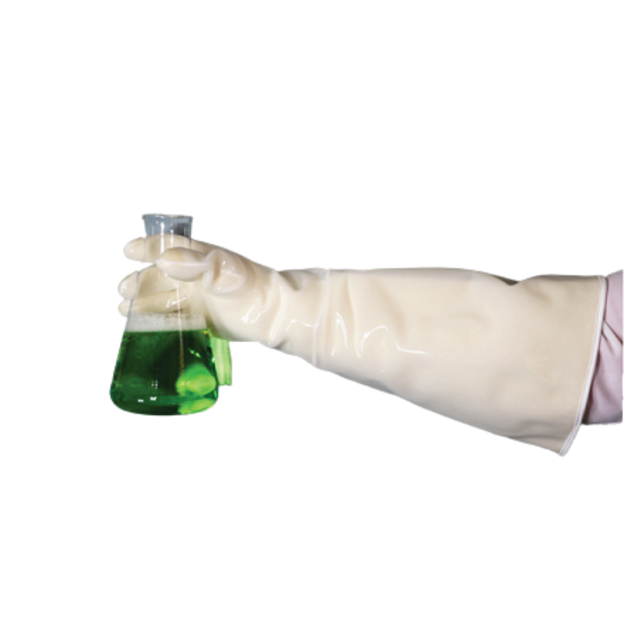 Heat Resistant Gloves; Cleanroom ISO 5, Autoclavable, Mid Temp 78 F