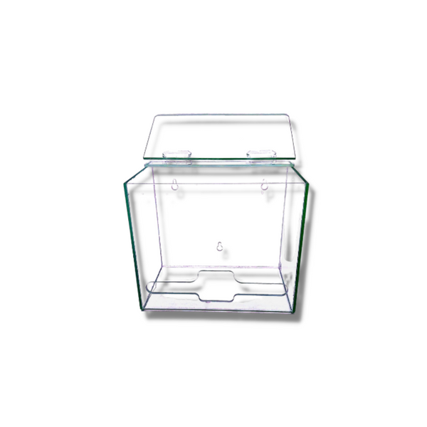 Acrylic Dispenser - Face Mask, 9"W x 8"H x 5"D By Cleanroom World