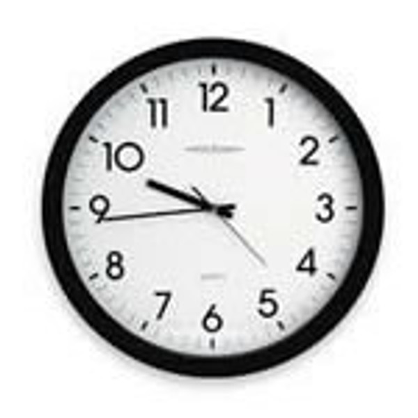 Clock, Battery Operated, 15 Inch Round By Cleanroom World