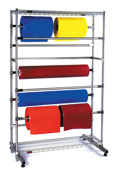 Chrome Roll Bag Dispensers by Cleanroom World