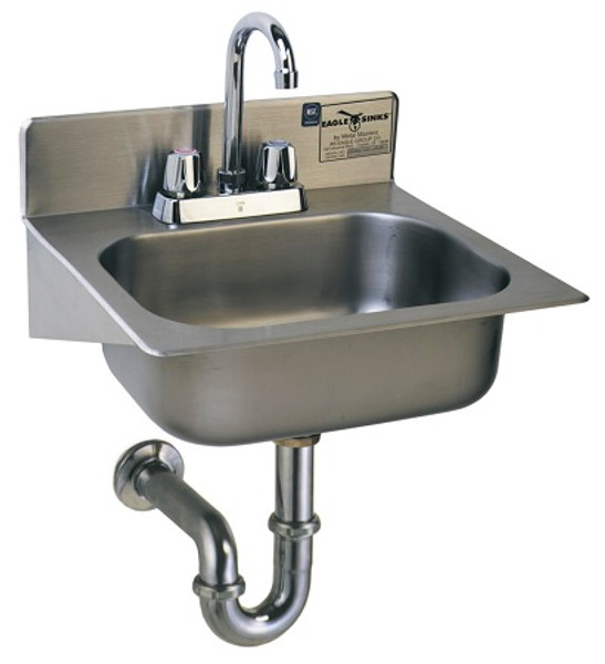 Hand Sinks, Eagle, Stainless Steel by Cleanroom World