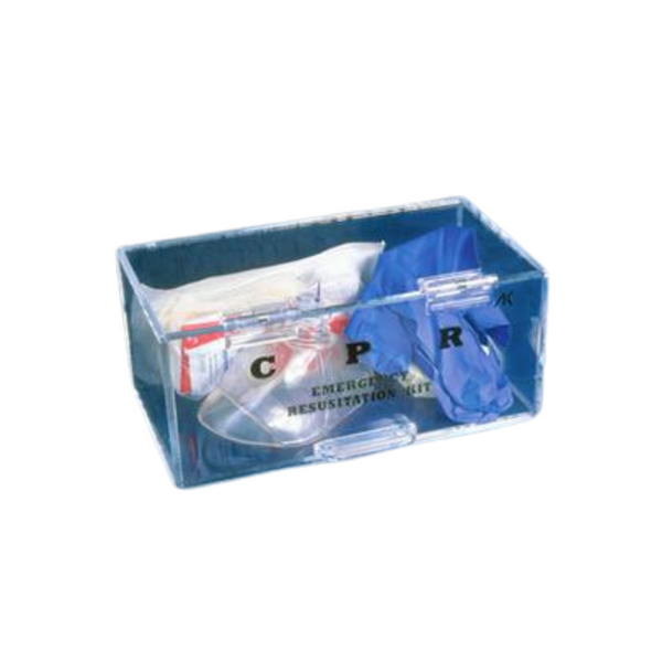CPR Supply Dispensers - Acrylic  10"W x 4-1/2"H x 5-1/2"D  AK-274  by Cleanroom World