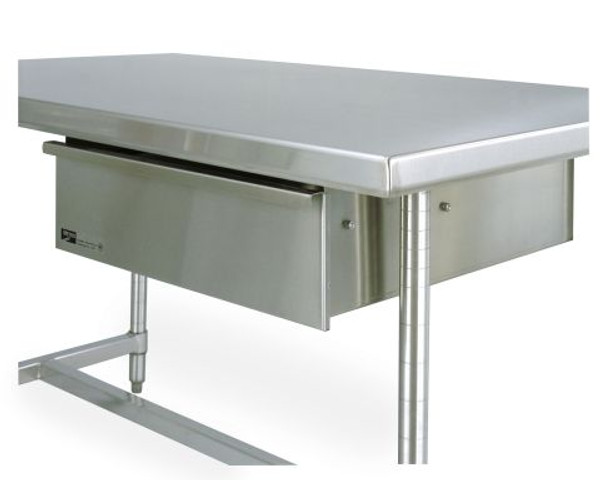 Metro Table Drawers, Chrome by Cleanroom World