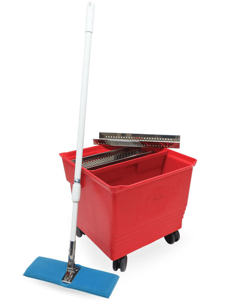 Perfex Cleanroom Mop Bucket Systems, TruClean Deluxe Disinfection System PF-30-3 by Cleanroom World