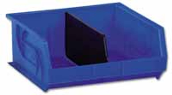 Parts Bin Dividers, Black, Fits Bin LB-PB104-4 by Cleanroom World