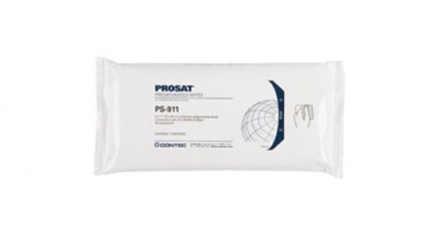 Wipes, Pre-saturated, Melt-blown Polypropylene, 9" X 11", ISO Class 5  CO-PS-911  by Cleanroom World