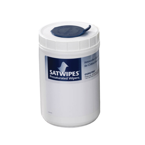 Wipes, Pre-saturated, Non-woven Polyester, 70% IPA, 30% DI Water, 6" X 9", ISO Class 6  CO-SAT-C3-7030  by Cleanroom World