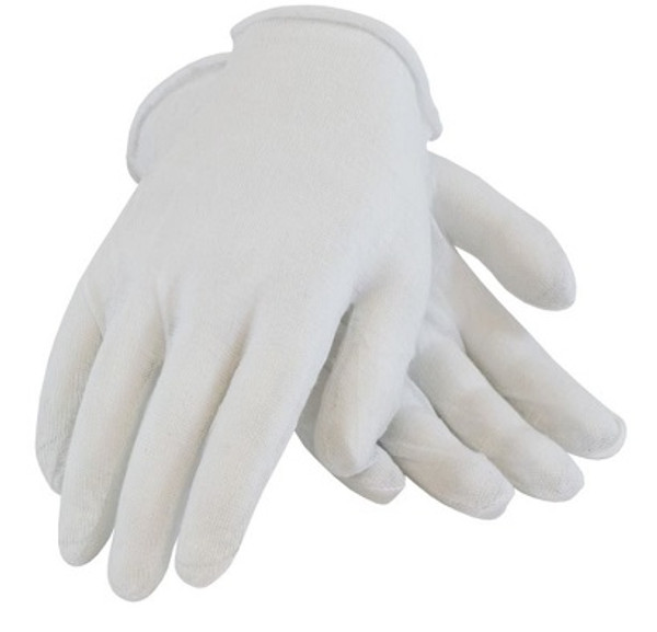 Cotton Gloves, Cotton/Polyester Blend, Light Weight, Ladies', Economical, 12/pair  PI-511  by Cleanroom World