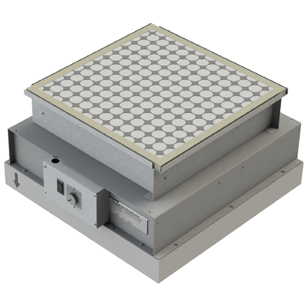 Motorized HEPA Filters; Cleanroom Ceiling Filters, 24"x 24", NO Speed Control, Power Cord By Cleanroom World