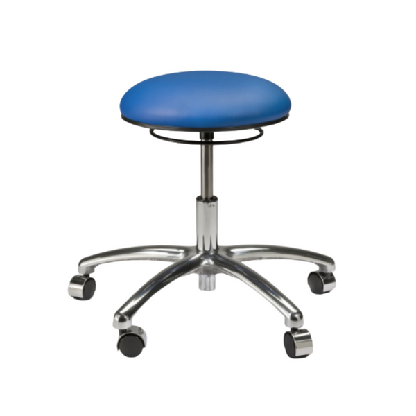 Cleanroom Stools, Casters, ISO 5 Class 100 by Cleanroom World