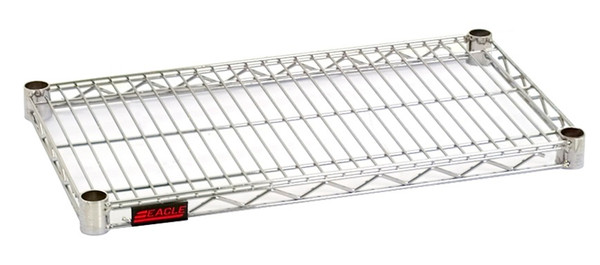 Wire Shelves, Stainless Steel, Multiple Sizes by Cleanroom World