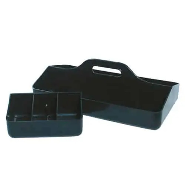 Conductive ESD Tool Carriers, Polypropylene Plastic, Black By Cleanroom World