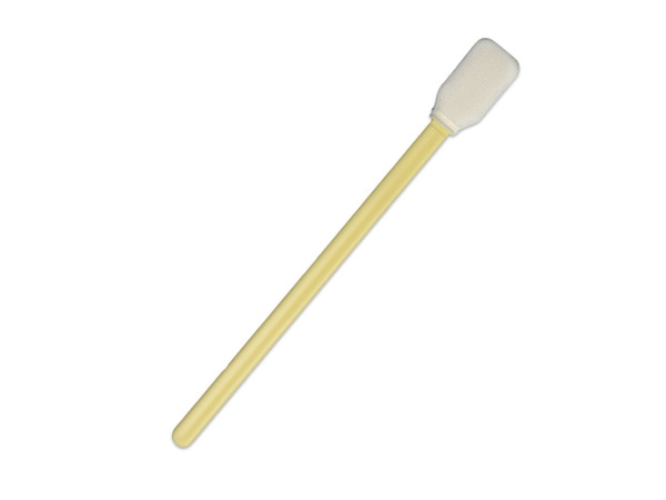  Large Lab-Tip Sampling Swabs, Knitted Polyester Construction, 4.92" Total Length, Long Polypropylene Handle By Cleanroom World