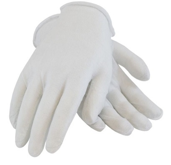 Cotton Gloves, Cotton, Medium Weight, Ladies', Economical, 12/pair  PI-521  by Cleanroom World