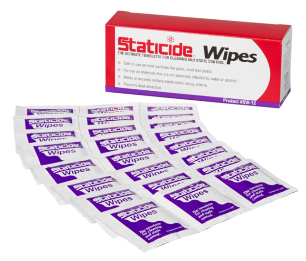 ACL Staticide Anti Static Wipes, 5" x 8" by Cleanroom World