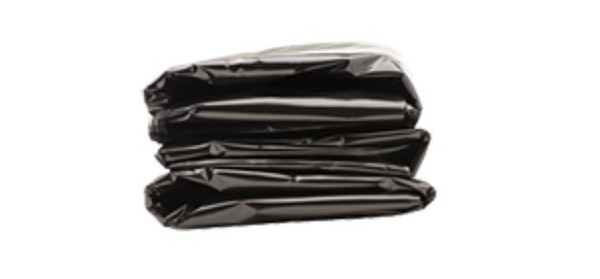ESD Wastebasket Liners - 24" x 36", 1.5 Mil Thickness, Black by Cleanroom World