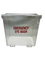 Eye Wash Dispensers - Double - Acrylic  10"W x 10"H x 6"D  AK-228  by Cleanroom World