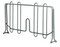 Dividers for Wire Shelves 14"x8" by Cleanroom World