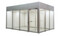 Hardwall Modular Cleanrooms, Acrylic Walls, 12'x24'x8'H, No Filters by Cleanroom World