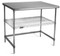Cleanroom Tables, Stainless Steel Base, Top, Shelf and C Frame by Cleanroom World