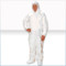 Disposable Cleanroom Coveralls, ComforTech, Microporous Material, Attached Hood, Boots, Elastic Wrist, 25/case, 2XL  AP-CV-J4C92-5  by Cleanroom World