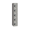 Plastic Locker - Five Tier by Cleanroom World