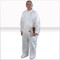 Disposable Coveralls, SMS Material, White, Elastic Wrists/Ankles/Back, M-4XL by Cleanroom World