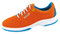 Knitted Textile ESD Cleanroom Shoes, Orange by Cleanroom World