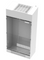 HEPA Filtered Cabinet with Garment Pole by Cleanroom World