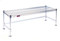 Chrome Gowning Benches, Economical, Wire Top, 14"W By Cleanroom World