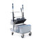 Double Bucket Trolley System, Electropolished Stainless Steel By Cleanroom World