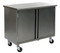 Stainless Steel Lab Cabinets, Flat Top, Wheels, Hinged Doors, Type 304 Stainless Steel, Lower Storage By Cleanroom World