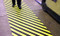 Cleanroom Hazard Strip Floor Marking Tape by Cleanroom World