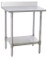 Stainless Steel Work Table   - Budget Grade 16/430 Stainless Top by Cleanroom World