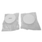 ESD Tyvek Wafer Separators, Anti-static Spun Polyolefin, Fits 6" Wafers, White, Sold 250/Pack By Cleanroom World