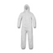Microporous Coveralls, Cleanroom Processed, Attached Hood, Elastic Wrist/Ankle, M-5XL by Cleanroom World