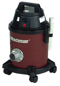 Lab Vacuums Minuteman. HEPA Filtered, Dry Only, Tool Kit, 4 Gallon