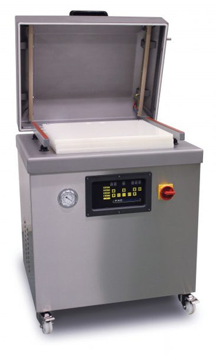 Vacuum Heat Sealers, Nozzle Vacuum System, Ported Exhaust, Painted Steel,  Table Top, Low Volume, Seal Length: 30 AV-PVT-30-PE