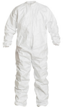 Sterile Tyvek Coveralls | Elastic Wrists, Ankles | Thumb Loops