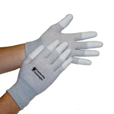 ESD Cut Resistant Gloves: Fingertip Coated, XS-2XL, TEC-GL2500T - Cleanroom  World